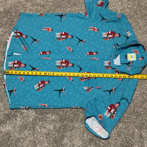 RSVLTS Saved By The Bell Short Sleeve Button Down Size XXL Kunuflex Party Shirt - Picture 7 of 11